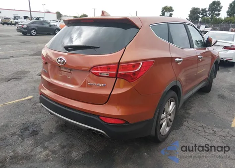 2013 Hyundai Santa Fe Sport 2.0T z USA, uszkodzony, nr VIN 5XYZW3LA4DG070676